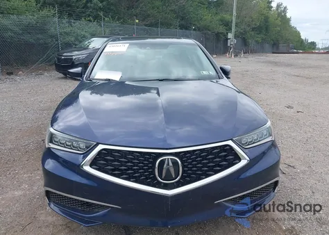 2018 Acura Tlx Tech Pkg из США, поврежденный, VIN 19UUB2F5XJA003575